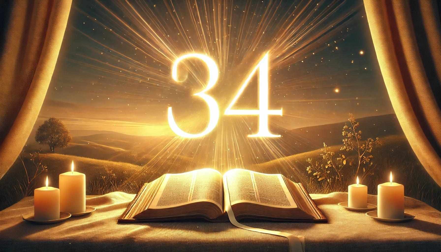 Significado do Número 34 na Bíblia - Numerologia Bíblica